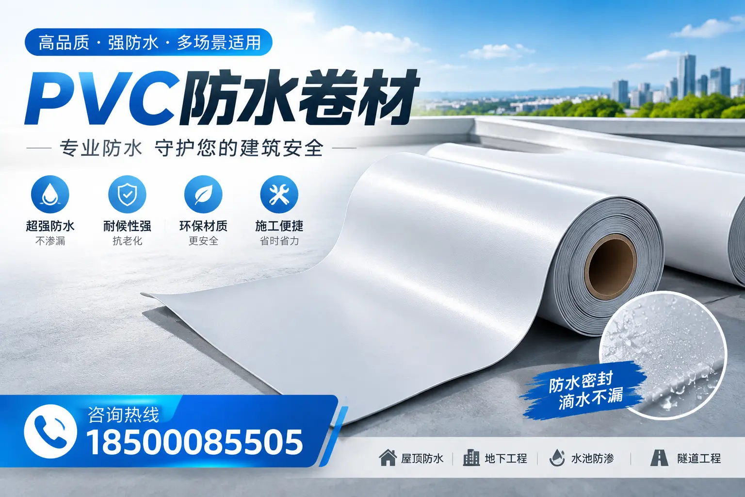 PVC防水卷材的市场竞争分析，曲靖品牌选择参考